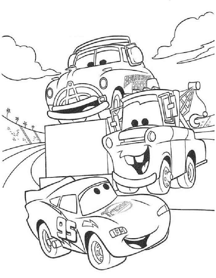 Lightning Mcqueen Coloring Page Printable