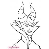 Maleficent coloring pages