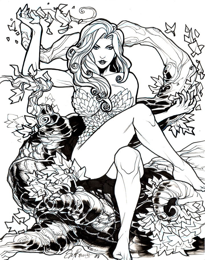 ← Gengar coloring pages. coloring pages →. Free Poison ivy coloring...