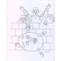 Humpty dumpty coloring pages