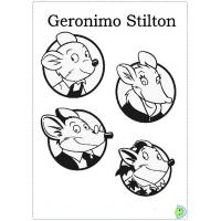Geronimo stilton coloring pages