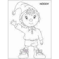 Noddy coloring pages