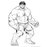 Hulk cartoon coloring pages