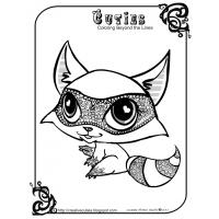 Cutie coloring pages