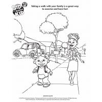 Sid the science kid coloring pages