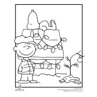 Charlie brown coloring pages