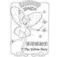 Rainbow magic coloring pages