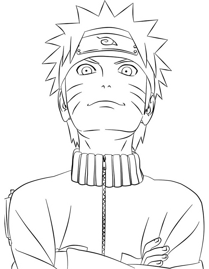 Naruto coloring pages