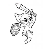 Link coloring pages