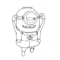 Despicable me coloring pages