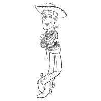 Woody coloring pages