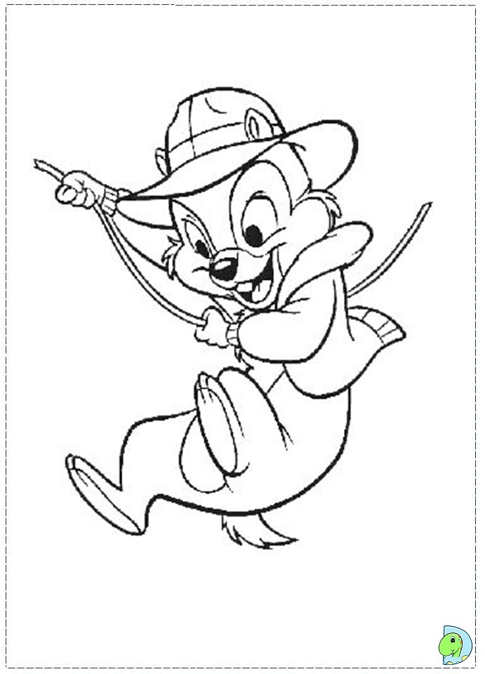 Download Chip and dale coloring pages