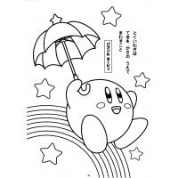 Kirby coloring pages