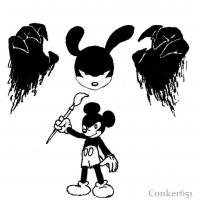 Epic mickey coloring pages