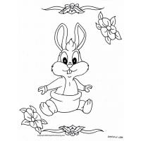 Cartoon character coloring pages