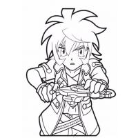 Beyblade coloring pages