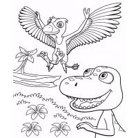 Dinosaur Train coloring pages