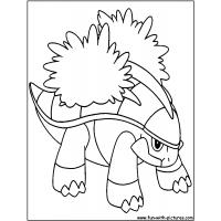Grotle pokemon coloring pages