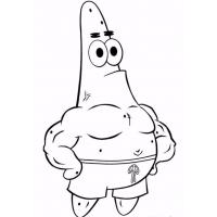 Patrick coloring pages