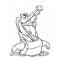 Captain hook coloring pages