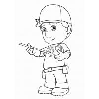 Handy manny coloring pages