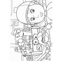 Handy manny coloring pages