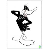 Daffy duck coloring pages