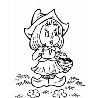 Little red riding hood coloring pages