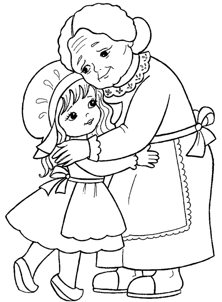Coloring Pages For Little Red Riding Hood Coloring Pages