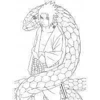Naruto shippuden coloring pages
