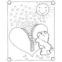 Care bear coloring pages