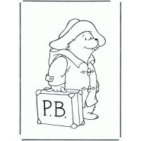 Paddington bear coloring pages