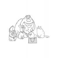 The secret life of pets coloring pages