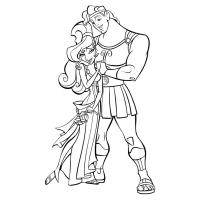 Hercules coloring pages