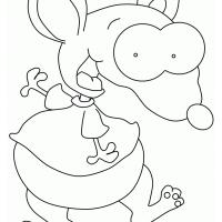 Toopy and binoo coloring pages
