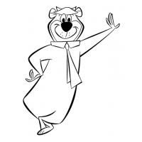 Yogi Bear coloring pages