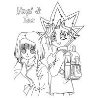 Yugioh coloring pages
