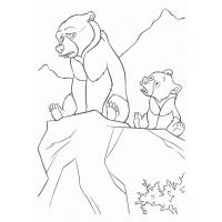 Brother bear coloring pages