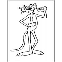 Pink panther coloring pages