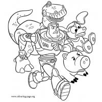 Buzz lightyear coloring pages