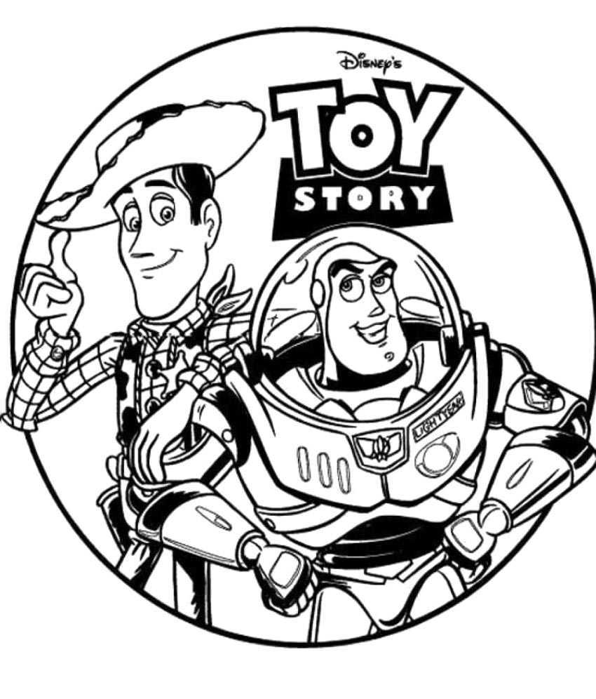 Buzz Lightyear Coloring Pages