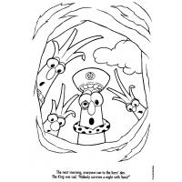 Larry boy coloring pages