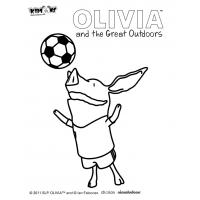 Olivia coloring pages