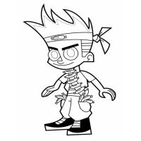 Johnny Test Coloring Pages