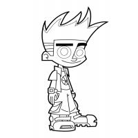 Johnny Test Coloring Pages