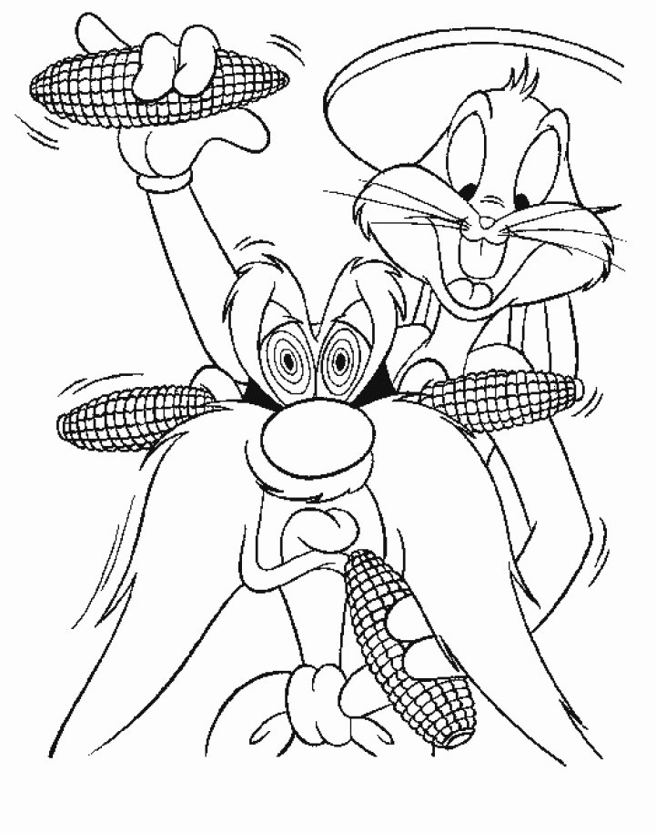 Download Bugs Bunny Coloring Pages