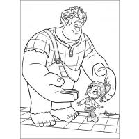 Wreck-It Ralph coloring pages