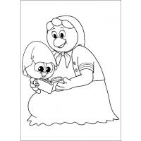 Calimero coloring pages