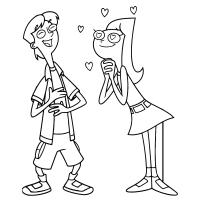 Phineas and Ferb coloring pages