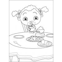Franny's Feet coloring pages